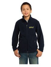 Load image into Gallery viewer, Youth Fleece Jacket- SJV Logo
